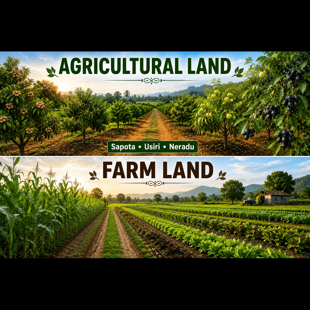 Farm and agricultural land
